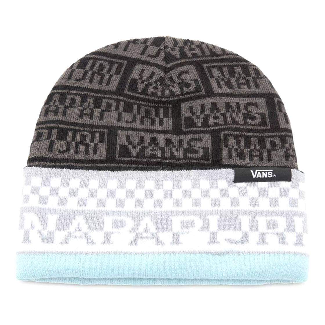 Vans x Napapijri - Cappellino a Cuffia Nero / Bianco / Multicolore VN0A53XABLK1 . VANS 