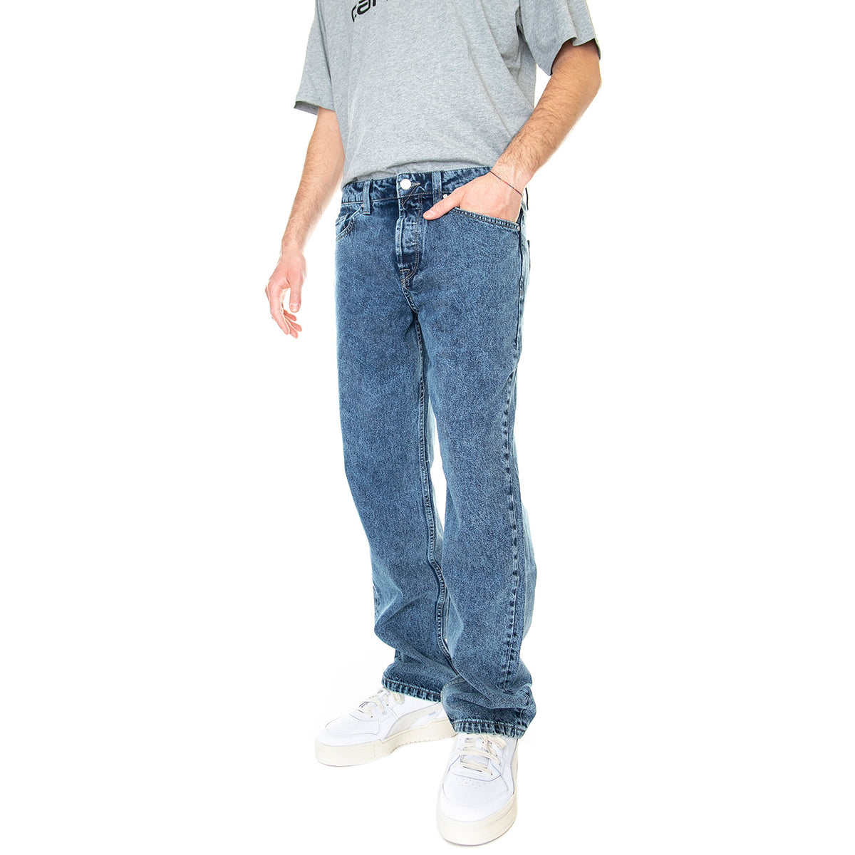 Onsedge Loose M.Blue PK 2399 Noos Blue Denim - Pantaloni Denim Jeans Uomo Blu 22022399-Blue Denim . ONLY & SONS 