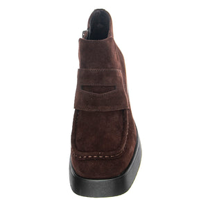 Brooke Cow Suede Espresso - Stivaletti Profilo alla Caviglia Donna Marroni VBS5244-140-36 . VAGABOND 