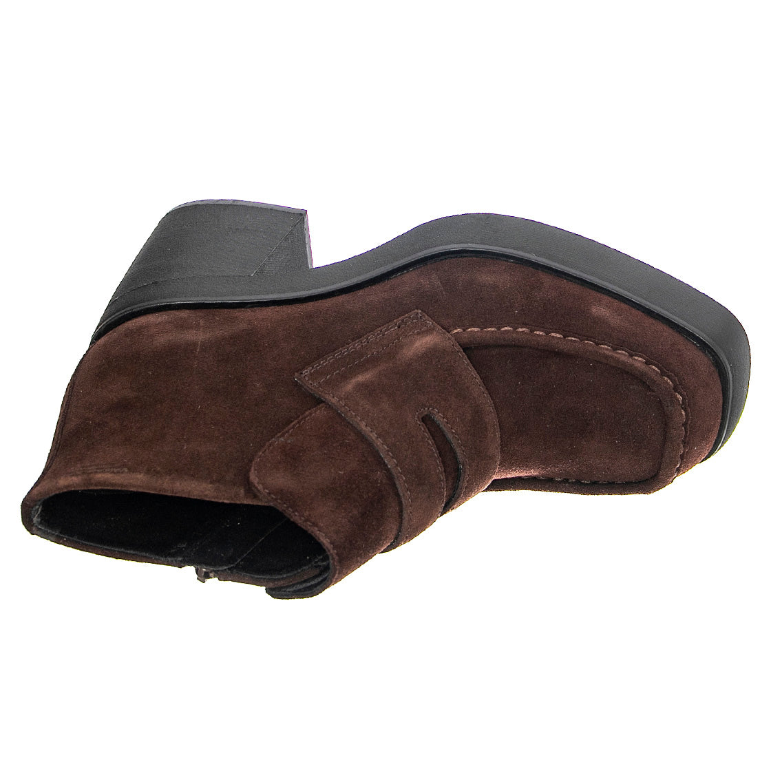 Brooke Cow Suede Espresso - Stivaletti Profilo alla Caviglia Donna Marroni VBS5244-140-36 . VAGABOND 