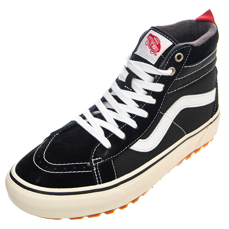 UA Sk8 Mte-1 Black / True White - Scarpe Stringate Profilo Alto Uomo Nere / Bianche VN0A5HZY6BT1 . VANS 