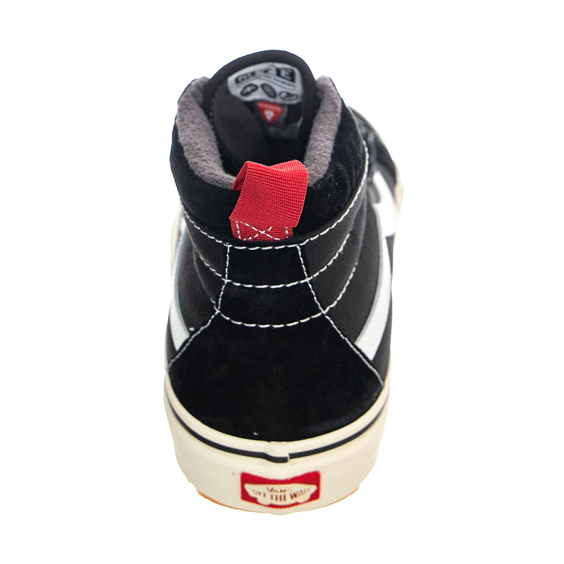 UA Sk8 Mte-1 Black / True White - Scarpe Stringate Profilo Alto Uomo Nere / Bianche VN0A5HZY6BT1 . VANS 
