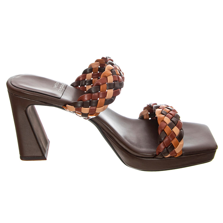 Delicacy Brown Combo Pu - Sandali Donna Marroni JCSJC-1038-1-14- BR . JEFFREY CAMPBELL 