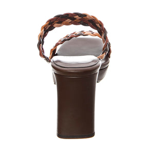 Delicacy Brown Combo Pu - Sandali Donna Marroni JCSJC-1038-1-14- BR . JEFFREY CAMPBELL 