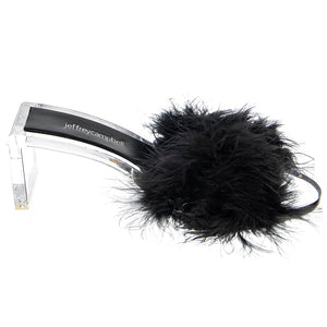 Luxuries Black Faux Suede+Fur - Sandali Donna Neri JCSJC-931-1-7 -BLA . JEFFREY CAMPBELL 