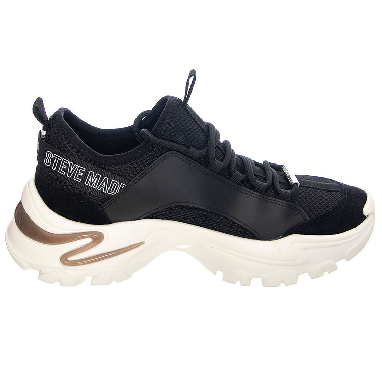 Medusa - Scarpe Stringate Profilo Basso Donna Nere SMPMEDUSA-BLK . STEVE MADDEN 