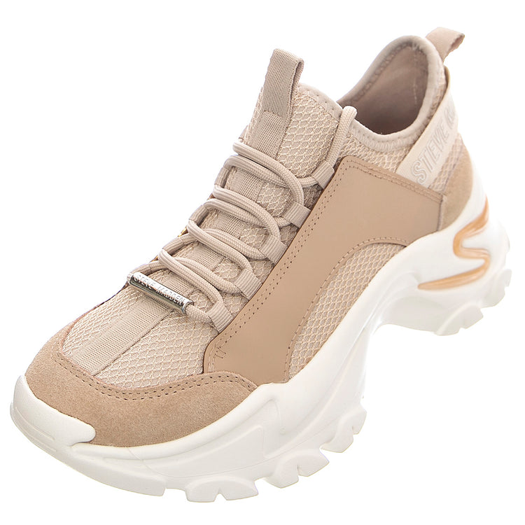 Medusa - Scarpe Stringate Profilo Basso Donna Beige SMPMEDUSA-BLS . STEVE MADDEN 