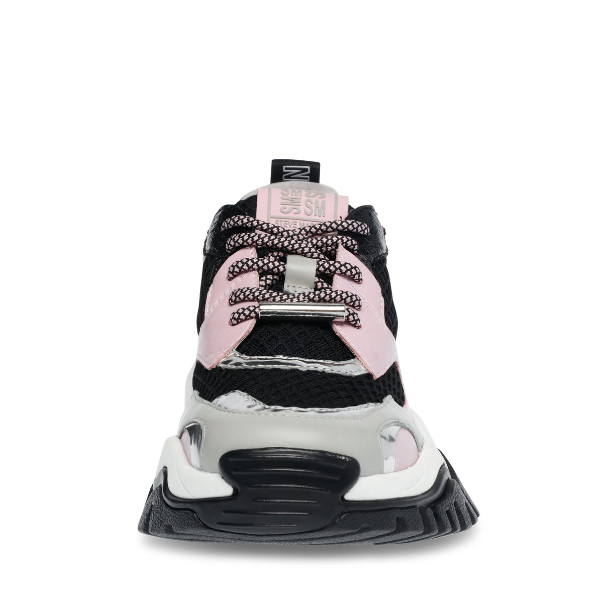 Trilling Pink / Blk - Scarpe Stringate Profilo Basso Donna Rosa / Nere SMPTHRILLING-PIN . STEVE MADDEN 