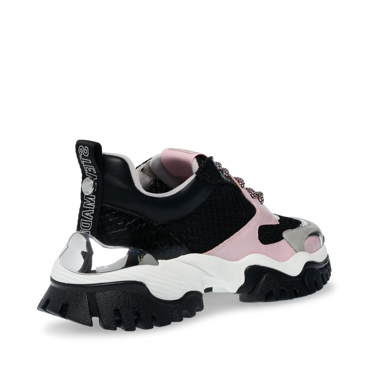 Trilling Pink / Blk - Scarpe Stringate Profilo Basso Donna Rosa / Nere SMPTHRILLING-PIN . STEVE MADDEN 