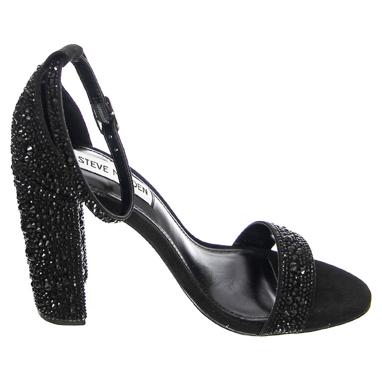 Carrson-G Black / Stone - Sandali Donna Neri SMSCARRSON-G-BLK . STEVE MADDEN 