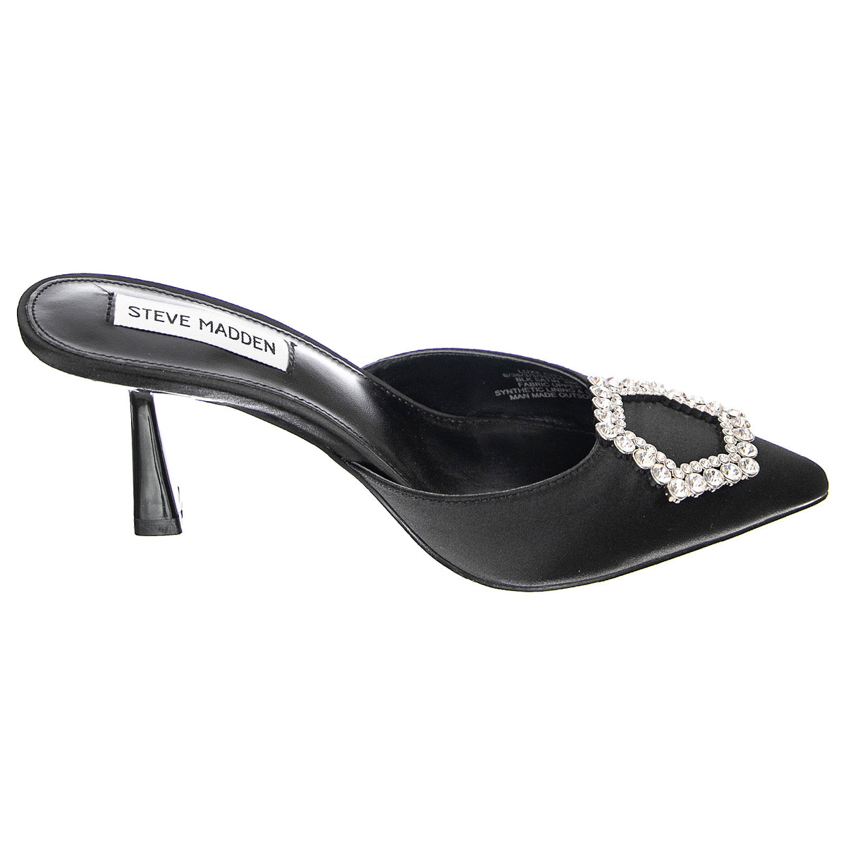 Luxe City Black Satin - Sandali Donna Neri SMSLUXE CITY-BLK . STEVE MADDEN 