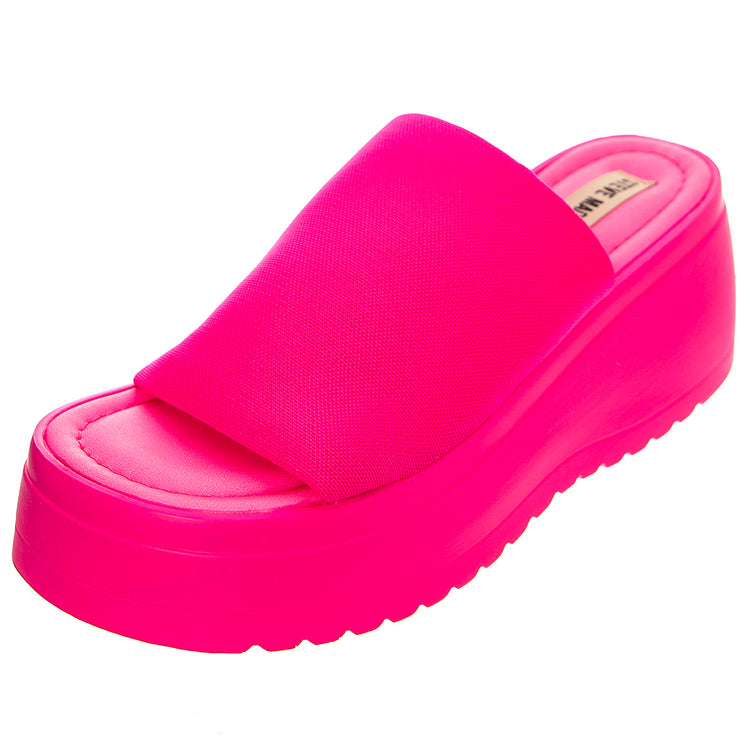 Scrunchy Pink - Sandali Donna Rosa Shocking SMSSCRUNCHY-PNK . STEVE MADDEN 