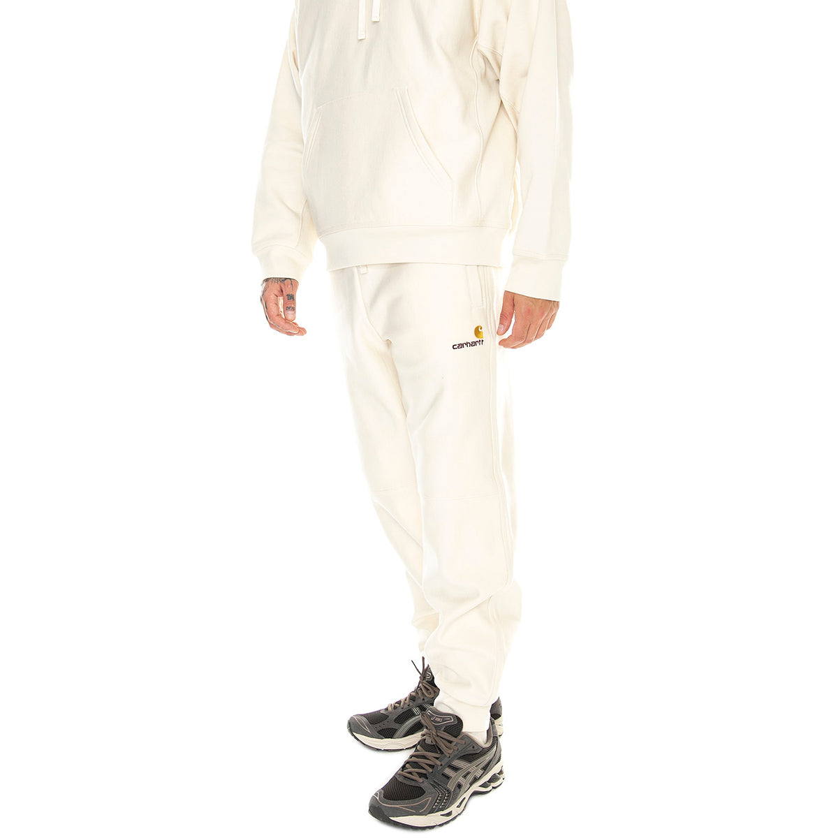 American Script Jogging Pant Natural - Pantalopni Uomo Bianchi I027042.05XX . CARHARTT WIP 