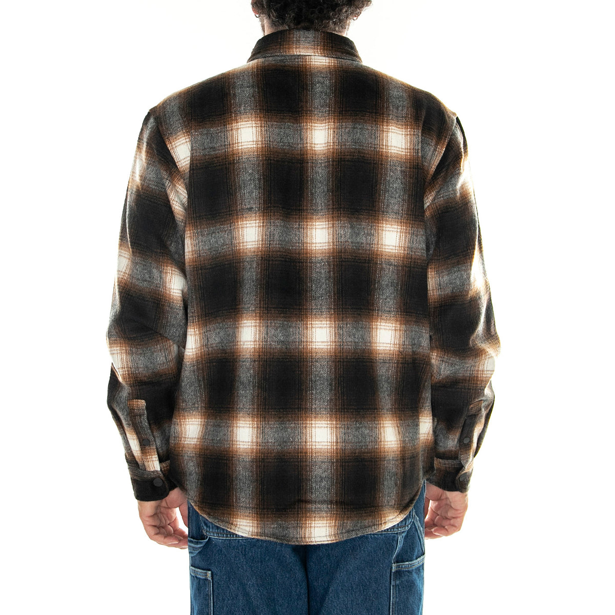Moreau Shirt Jac Moreau Check, Deep H Brown - Giacca Uomo Marrone I032209.1PPXX . CARHARTT WIP 