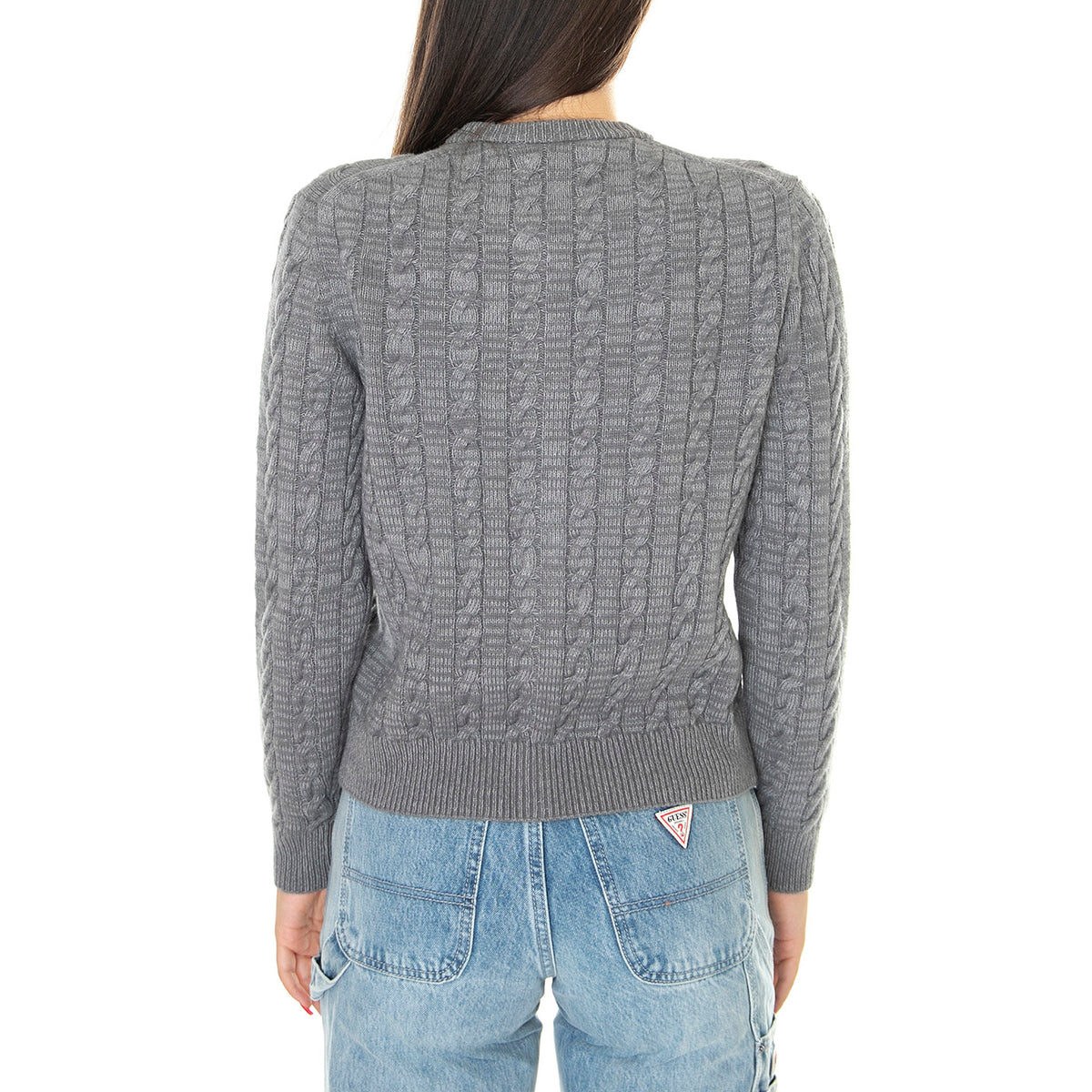Pullover AF0904-LIJ Donna Grigio AF0904-LIJ . LACOSTE 