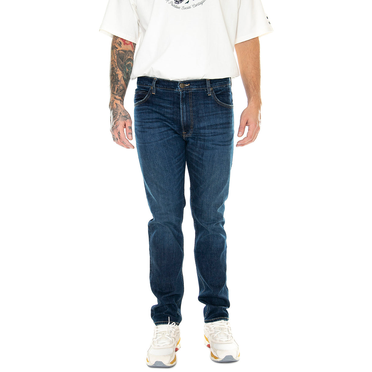 Rider Hero Denim Jeans - Pantaloni Denim Jeans Uomo Blu 112342257 . LEE 