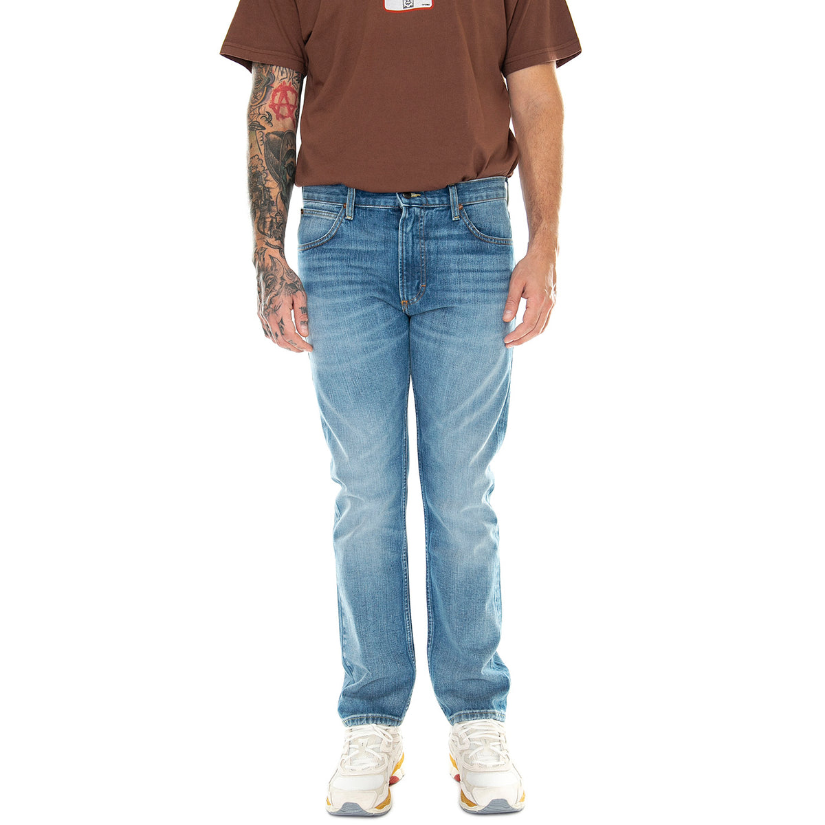 101 Rider Oliver Denim Jeans - Pantaloni Denim Jeans Uomo Blu 112342314 . LEE 