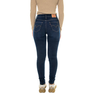 720 Hi Rise Super Skinny Pressured Into I Dark Indigo Worn In - Pantaloni Denim Jeans Donna Blu 52797-0345 . LEVIS 