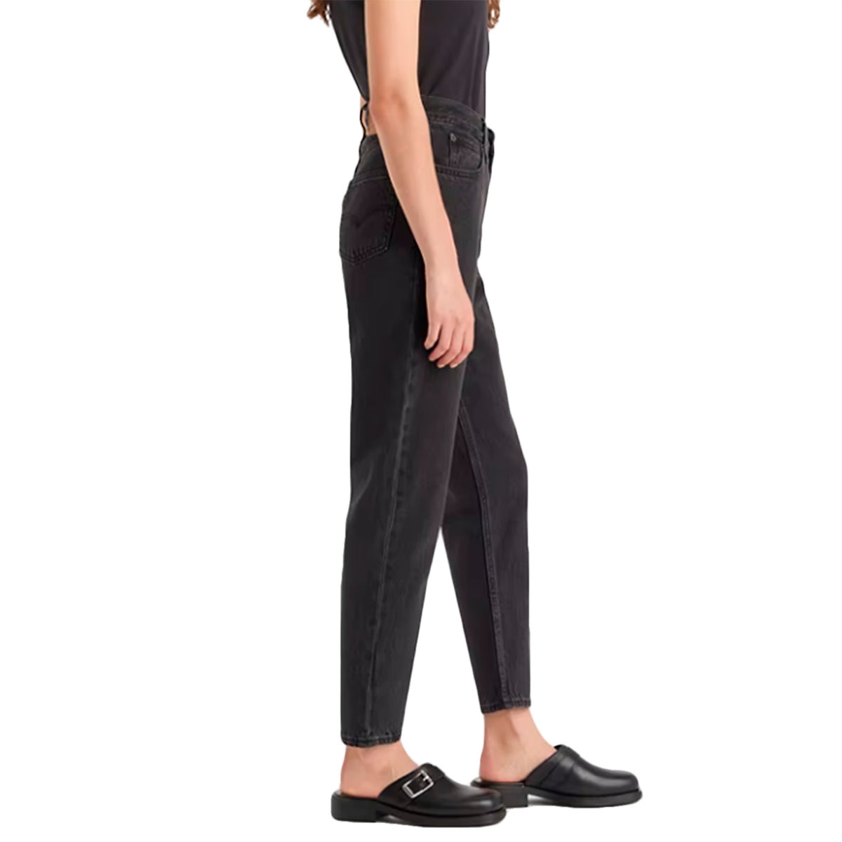 80s Mom Jean Not To Interrupt Black - Pantaloni Denim Jeans Donna Neri A3506-0006 . LEVIS 