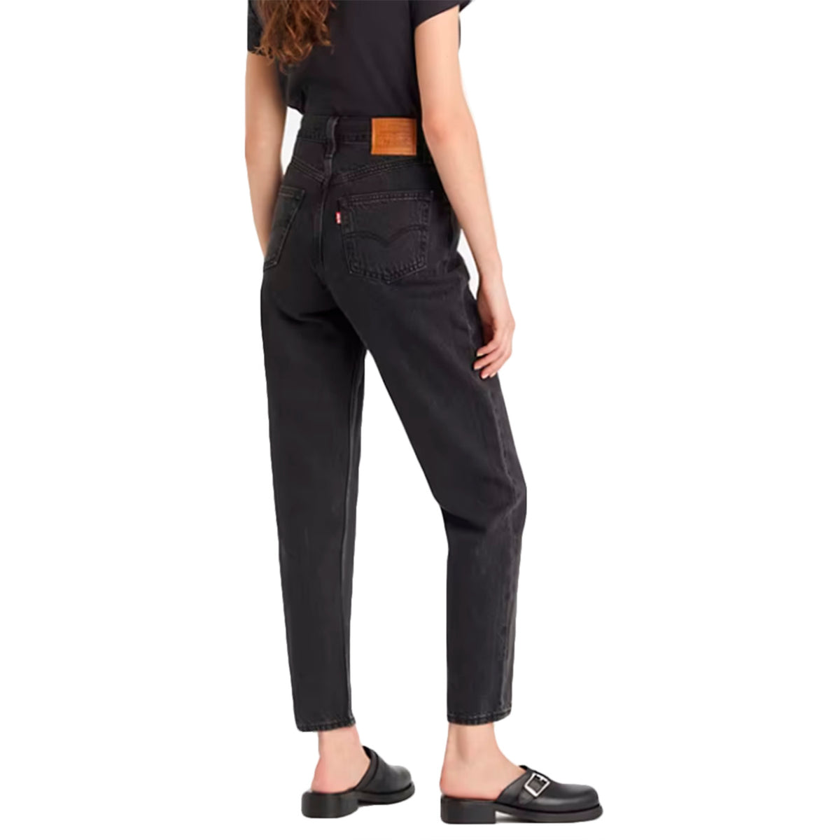 80s Mom Jean Not To Interrupt Black - Pantaloni Denim Jeans Donna Neri A3506-0006 . LEVIS 