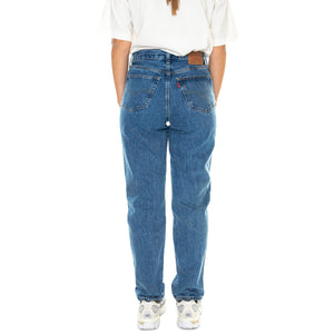 501 '81 Blue Beauty Med Indigo Worn In - Pantaloni Denim Jeans Donna Blu A4699-0009 . LEVIS 