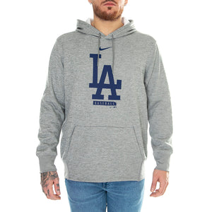 Nike Logo Therma Performance Pullover Hoodie LA Dodgers - Felpa con Cappuccio Uomo Grigia NKAQ-06G-LD-FZR . NIKE 