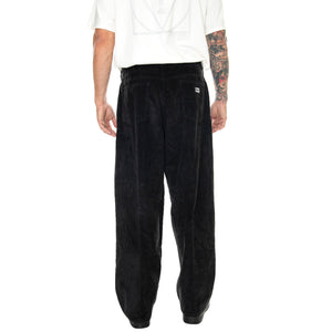 Bigwig Baggy Corduroy Pant Digital Black - Pantaloni Uomo Neri 142020218-DGB . OBEY 