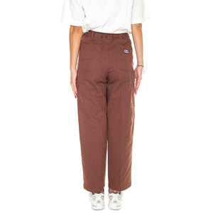 Brighton Carpenter Pant Sepia - Pantaloni Velluto Donna Marroni 242020087-SEP . OBEY 