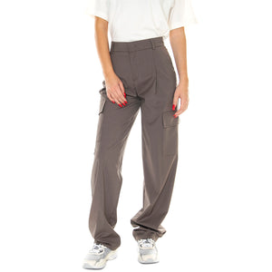 Pantalone Donna 940 Grey - Pantaloni Donna Grigi W261FAYE551W593-940 . SKILLS 