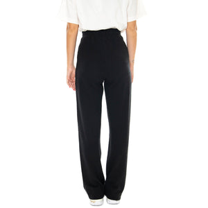 Black Trash Eri Pants - Pantaloni Donna Neri WPT00112 . THINKING MU 