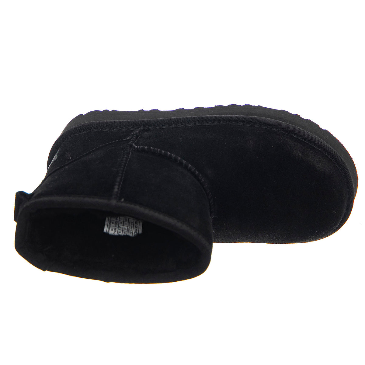 Mount Hope Fleece Black - Stivaletti Bambini Neri 1143700K-BLK . UGG 
