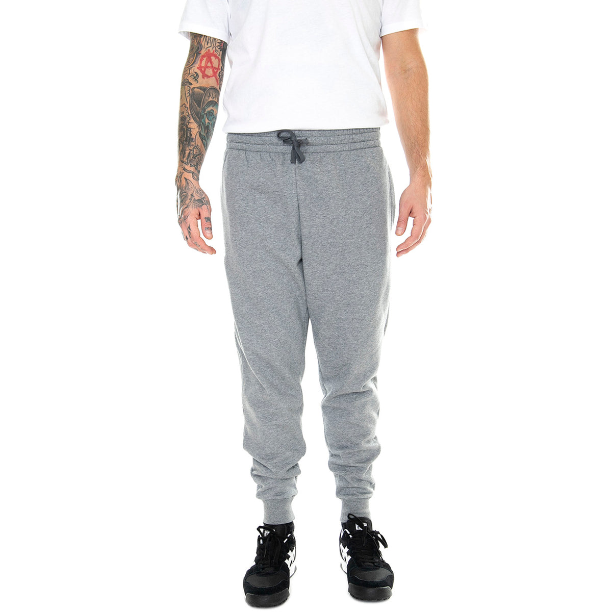 UA Rival Fleece Joggers Grey - Pantaloni Uomo Grigi 77-1379774-25 . UNDER ARMOUR 