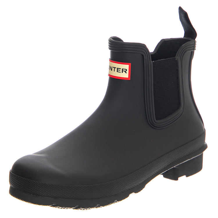 Original Chelsea Boot Black - Stivaletti Donna Neri HUSWFS2078RMA-BLK . HUNTER 