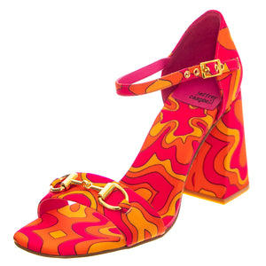 Pop-Star-B Fuchsia Multi Print - Sandali Donna Multicolore JCSJCD-176-2-03-FUC . JEFFREY CAMPBELL 