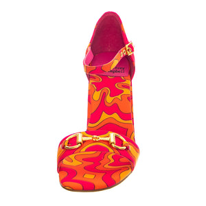 Pop-Star-B Fuchsia Multi Print - Sandali Donna Multicolore JCSJCD-176-2-03-FUC . JEFFREY CAMPBELL 