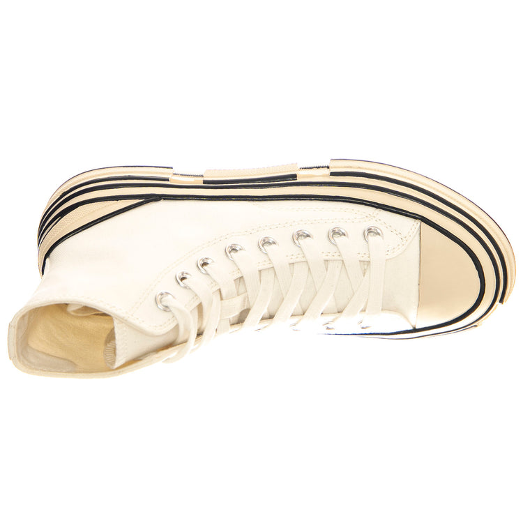 JC Play Endorphin-H White Canvas - Scarpe Donna Bianche PLSJCD-037-2-03-WHT . JEFFREY CAMPBELL 