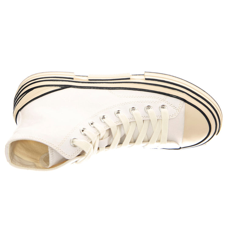 JC Play Endorphine-H Light White Canvas - Scarpe Profilo Alto Donna Bianche PLSJCD-037-2-09-LWHT . JEFFREY CAMPBELL 