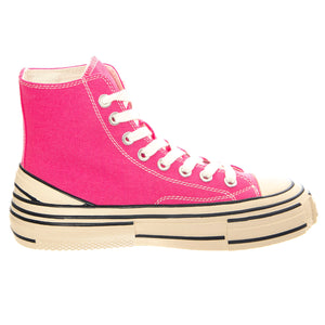JC Play Endorphine-H Fuchsia Canvas - Scarpe Profilo Alto Donna Viola PLSJCD-037-2-14-FUC . JEFFREY CAMPBELL 