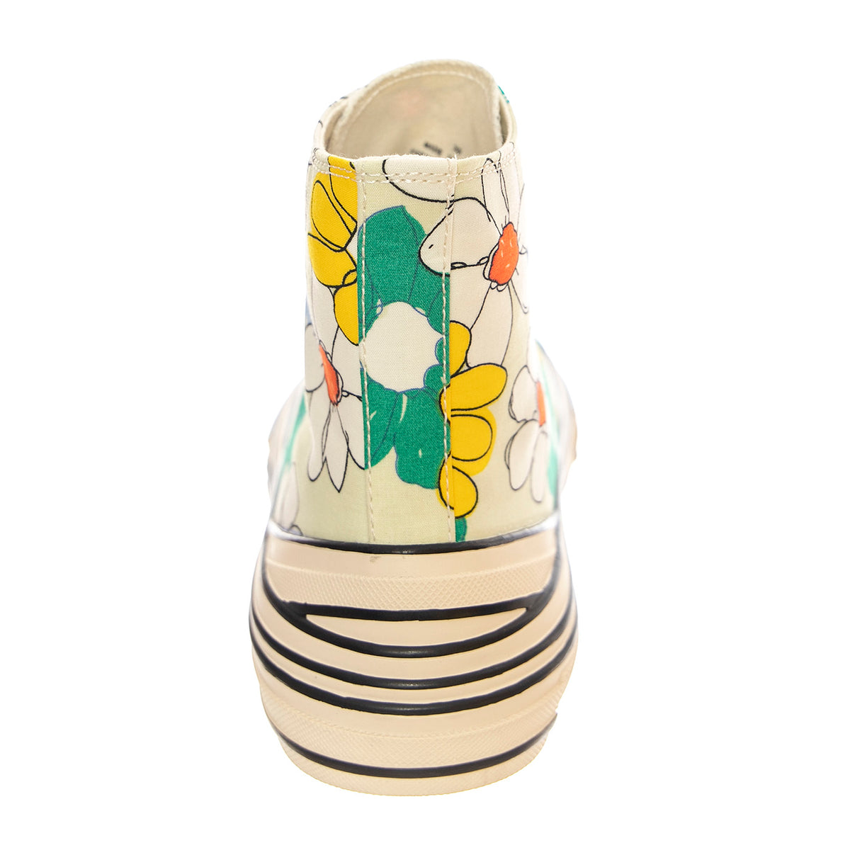 JC Play Endorphin-H Canvas Green / Yellow Multi Floral Shoes - Scarpe Donna Multicolore PLSJCD-037-2-19-GRN . JEFFREY CAMPBELL 