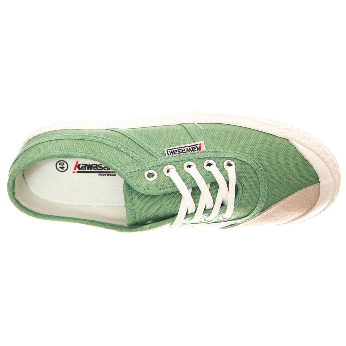 Original 3.0 Agave Green - Scarpe Stringate Profilo Basso Donna Verdi KWS232427-3056 . KAWASAKI 