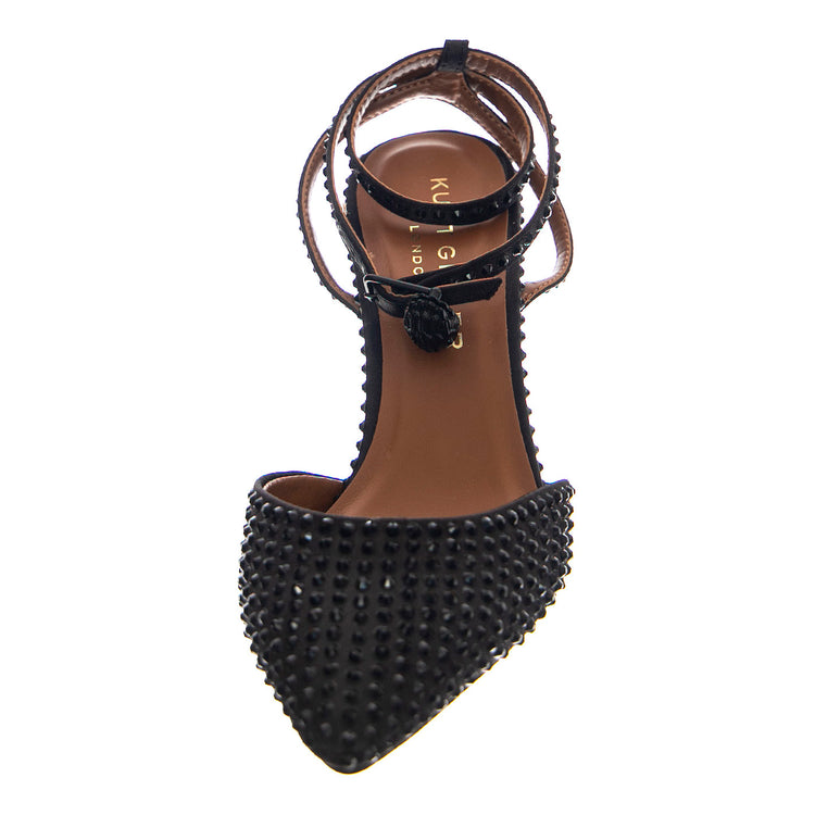 Bond 90 Ankle Closed Toe Black Fabric - Sandali Donna Neri KGS9559400609-00 . KURT GEIGER 