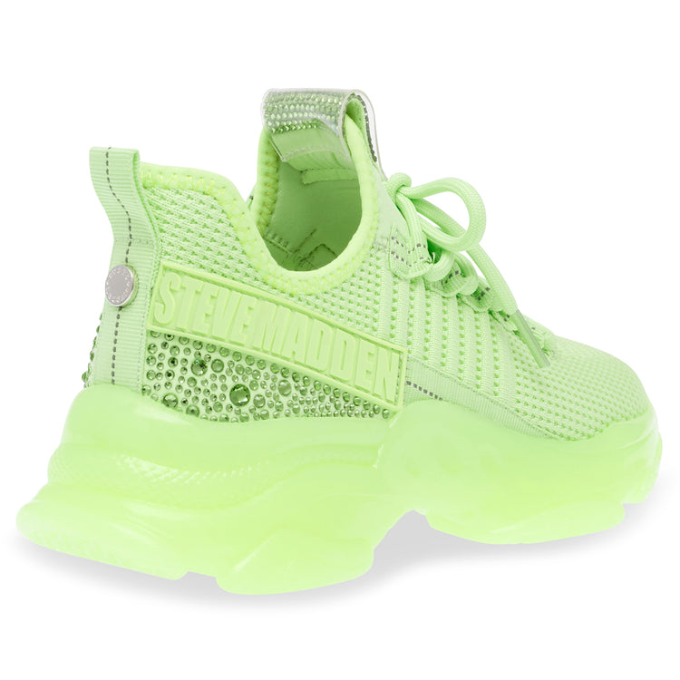 Maxilla-R Neon Lime - Scarpe Stringate Profilo Basso Donna Verdi SMPMAXILLA-R-NEO . STEVE MADDEN 