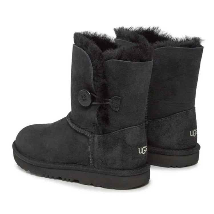 BAILEY BUTTON II BLACK - Stivaletti Bambino Neri UGKBLBBK1017400K . UGG 