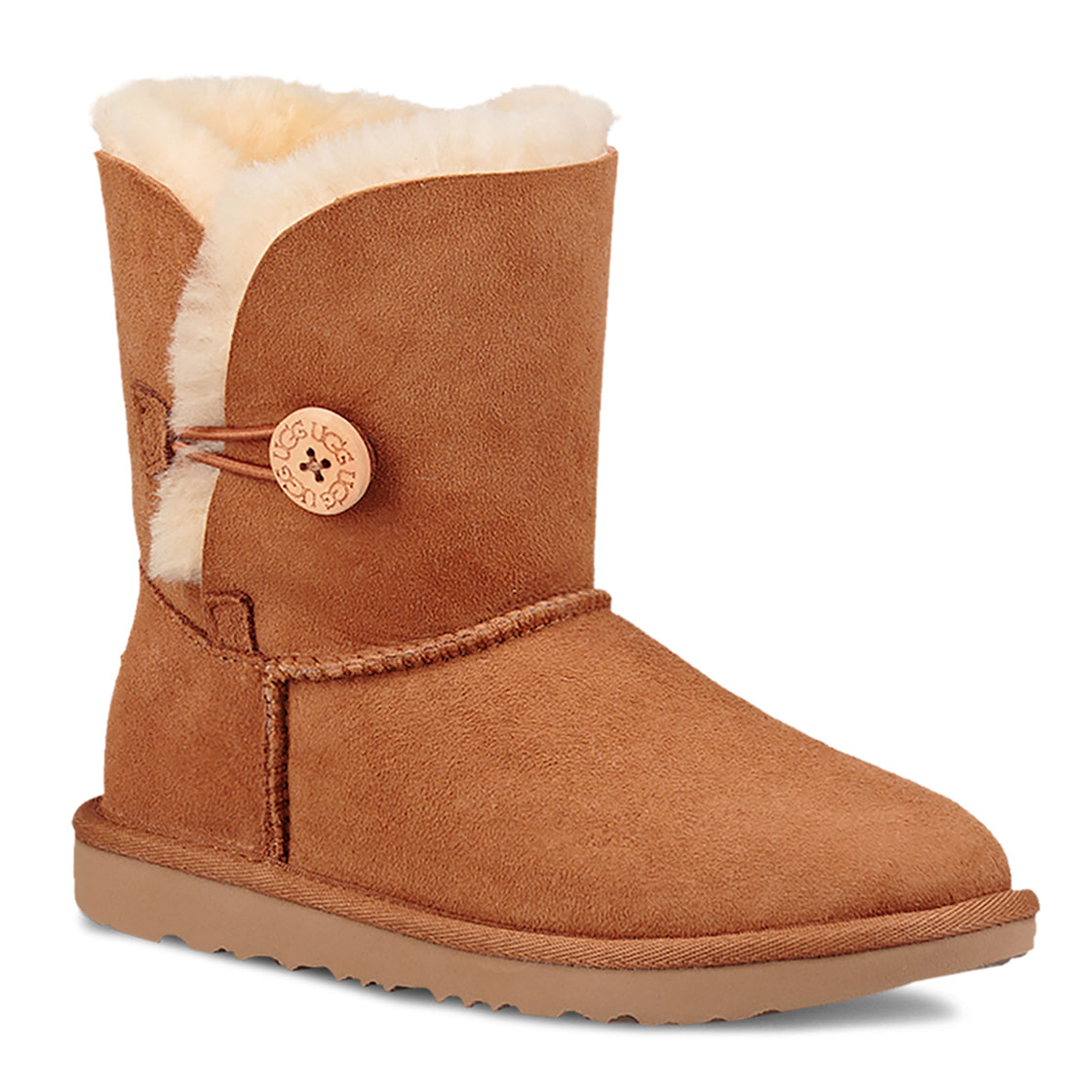 Bailey Button Chestnut II - Stivaletti Bambino / Bambina Marroni UGKBLBCN1017400K . UGG 