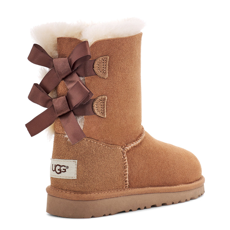 Bailey Bow II Chestnut - Stivaletti Bambino / Bambina Marroni UGKBLBOWCN1017394K . UGG 