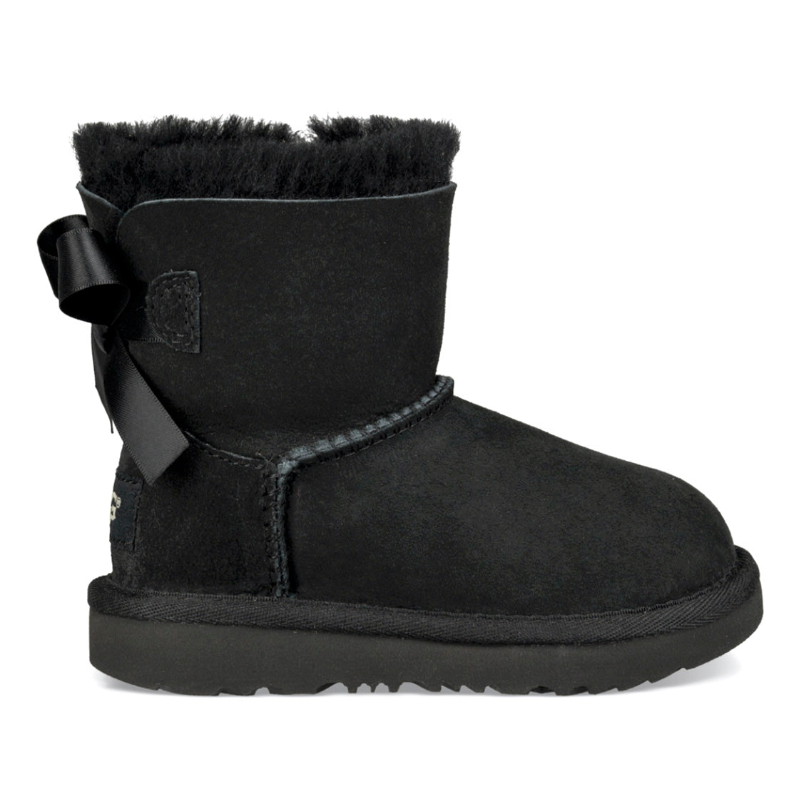 Mini Bailey Bow II Black - Stivaletti Bambino / Bambina Neri UGKBLBOWMBK1017397K . UGG 