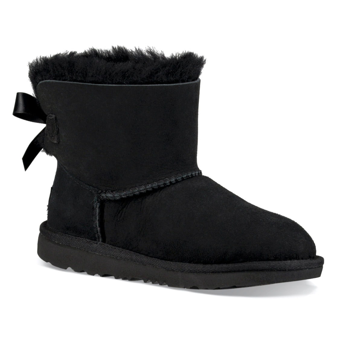 Mini Bailey Bow II Black - Stivaletti Bambino / Bambina Neri UGKBLBOWMBK1017397K . UGG 
