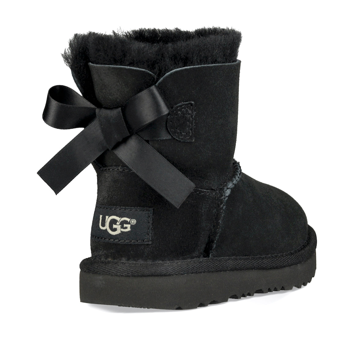 Mini Bailey Bow II Black - Stivaletti Bambino / Bambina Neri UGKBLBOWMBK1017397K . UGG 