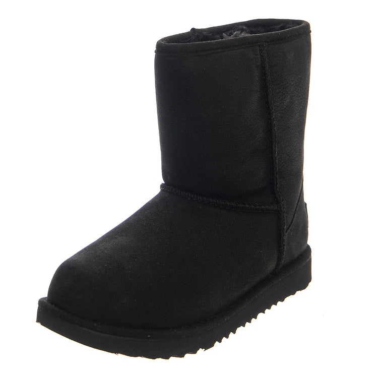 Classic Weather Short II Black K - Stivaletti Bambino Neri UGKCLSWPBK1019646K . UGG 