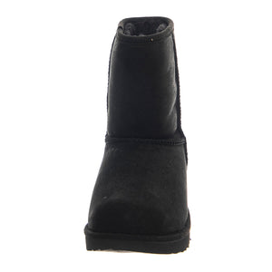 Classic Weather Short II Black K - Stivaletti Bambino Neri UGKCLSWPBK1019646K . UGG 